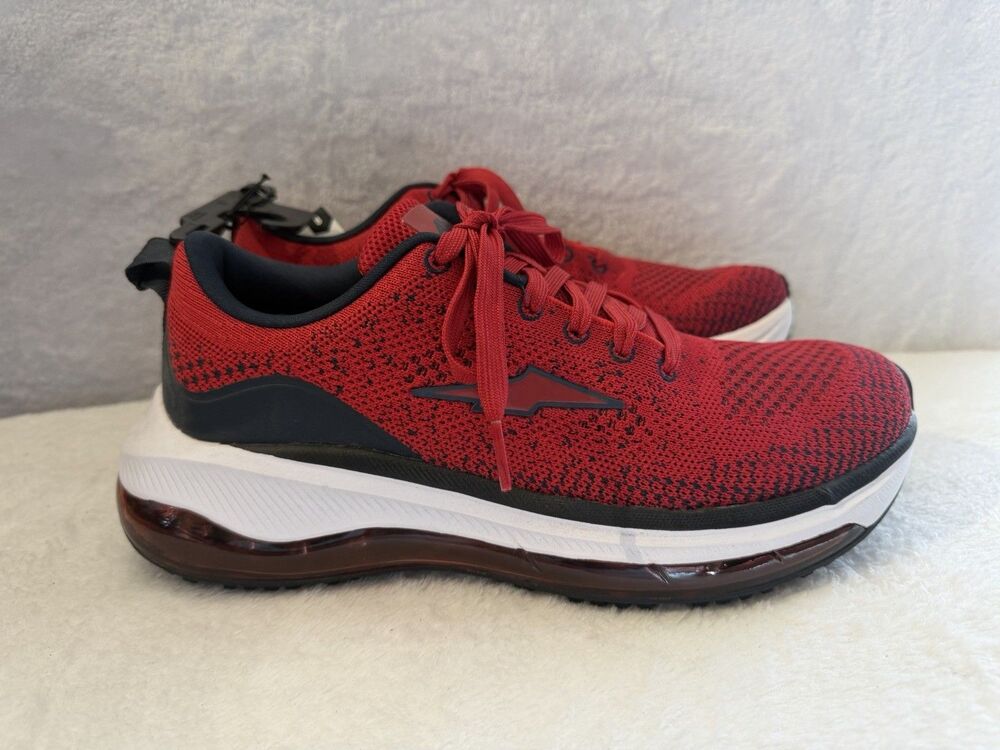 Avia M AV 02 Air 360 Men’s Running Shoes Red Black Size 8 Athletic Sneakers